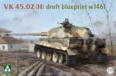 Takom 2191 VK45.02(H) Draft Blueprint w1461 1/35