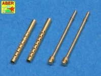 Aber A48 012 Set of 2 barrels for Japanese 7,7 mm Type 97 aircraft machine guns (1:48)