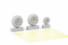 Eduard 648879 Do 335A wheels TAMIYA 1/48