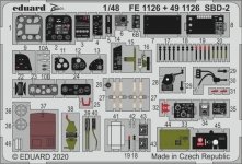 Eduard FE1126 SBD-2 ACADEMY 1/48