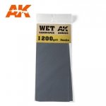 AK Interactive AK9034 WET SANDPAPER 1200