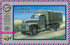 PST 72051 FORD 6 mod. 1943 Cargo 1/72