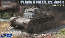 Gecko Models 16GM0008 Pz. Kpfw. II Ausf. C 1/16