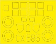 Eduard CX585 Wildcat Mk.VI ARMA HOBBY 1/72