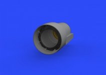 Eduard 648302 Crusader exhaust nozzle EDUARD, HASEGAWA 1/48