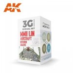 AK Interactive AK11738 WWII IJN AIRCRAFT INTERIOR COLORS 4x17 ml