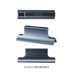 DSPIAE AS-25PPGR PERPENDICULAR Gray SANDING PIECE / Uchwyt do papieru ściernego