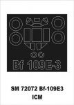 Montex SM72072 Bf-109E3 ICM