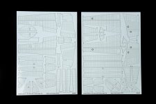 Eduard ER48003 P-38J raised rivets & surface details TAMIYA 1/48