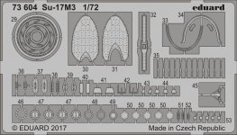 Eduard 73604 Su-17M3 MODELSVIT 1/72