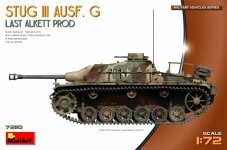 MiniArt 72110 StuG III Ausf. G Last Alkett Prod 1/72