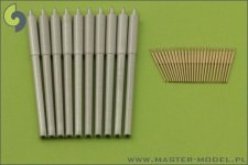 Master SM-350-067 HMS Dreadnought armament - 12in (10pcs), 12pdr (26pcs) barrels