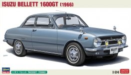 Hasegawa 20701 Isuzu Bellett 1600GT (1966) 1/24