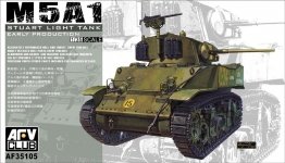 AFV Club 35105 M5A1 Stuart (early) (1:35)