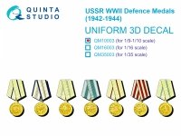 Quinta Studio QM10003 USSR WWII Defence Medals (1942-1944) 1/10