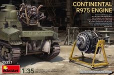 MiniArt 35321 Continental R975 Engine 1/35