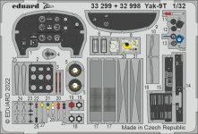 Eduard 33299 Yak-9T ICM 1/32