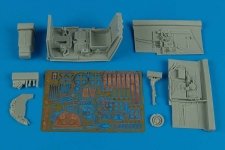 Aires 2144 Bf 109F-2/F-4 cockpit set 1/32 Trumpeter