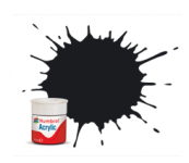 Humbrol AB0021 21 Black Gloss Acrylic Paint 14ml