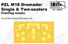 IBG 48M001 PZL M18 Dromader PAINTING MASKS 1/48