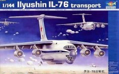 Trumpeter 03901 Ilyushin IL-76 Transport (1:144)