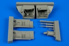Aires 4606 Sepecat Jaguar speed brakes 1/48 Kitty Hawk