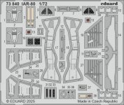 Eduard 73840 IAR-80 detail set IBG 1/72