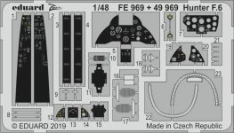 Eduard FE969 Hunter F.6 1/48 AIRFIX