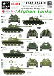 Star Decals 35-860 Afghan Tanks 1/35