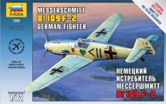 Zvezda 7302 Messerschmitt Bf-109 F2 (1:72)