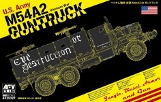 AFV Club 35327 M54A2 5-ton Gun truck Eve of Destruction 1/35