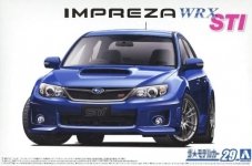 Aoshima 05834 Subaru GRB Impreza WRX STI 1/24