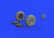Eduard 672221 P-47D wheels TAMIYA 1/72