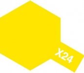Tamiya 81024 Acryl X-24 Clear Yellow 23ml