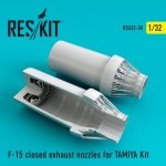 RESKIT RSU32-0030 F-15 closed exhaust nozzles for TAMIYA Kit 1/32