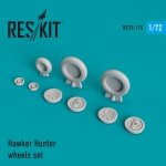 RESKIT RS72-0115 HAWKER HUNTER WHEELS SET 1/72