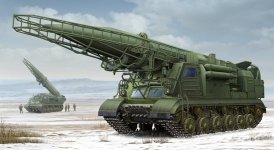 Trumpeter 01024 Ex-Soviet 2P19 Launcher w/R-17 Missile SS-1C SCUD B of 8K14 Missile System