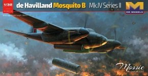 Hong Kong Models 01E015 de Havilland Mosquito B.IV Series II 1/32