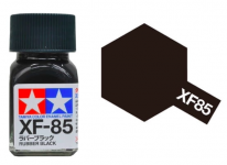 Tamiya XF85 Rubber Black (80385) Enamel Paint