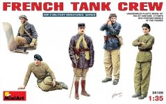 MiniArt 35105 FRENCH TANK CREW (1:35)