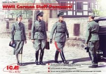 ICM 35611 WWII German Staff Personnel (1:35)