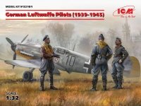 ICM 32101 German Luftwaffe Pilots (1939-1945) (3 figures) 1/32