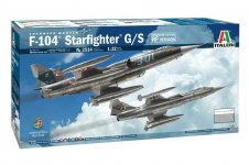 Italeri 2514 F-104 STARFIGHTER G/S - Upgraded Edition RF version 1/32