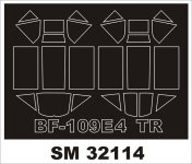 Montex SM32114 Bf-109E4 TRUMPETER