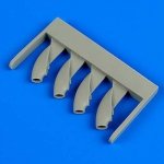 Quickboost QB48709 Petlyakov Pe-2 air intakes Zvezda 1/48