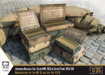 16.02 VK35003 Ammo Boxes for the 3cm MK 103 & 3cm Flak 103/38 1/35