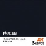 AK Interactive AK11432 Russian Blue Base 17ml