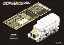 Voyager Model PE35394 WWII Russian Voroshilovets Tractor for TRUMPETER 01573 1/35