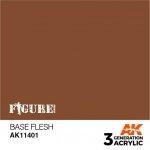AK Interactive AK11401 Base Flesh 17ml