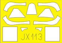 Eduard JX113 Spitfire Mk.VIII 1/32 TAMIYA